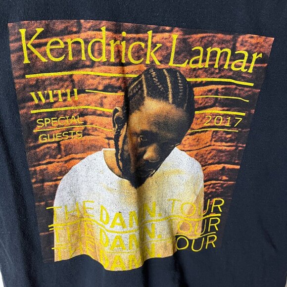 Kendrick Lamar The DAMN Tour Rap Tee Small Unisex Fit - Picture 4 of 16